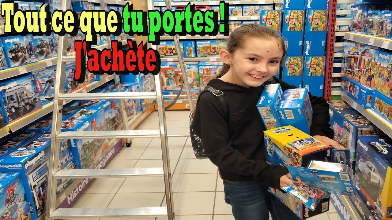 TOUT CE QUE TU PORTES J'ACHÈTE (Spécial Playmobil) #2 - CHALLENGE - Shannon Merveille