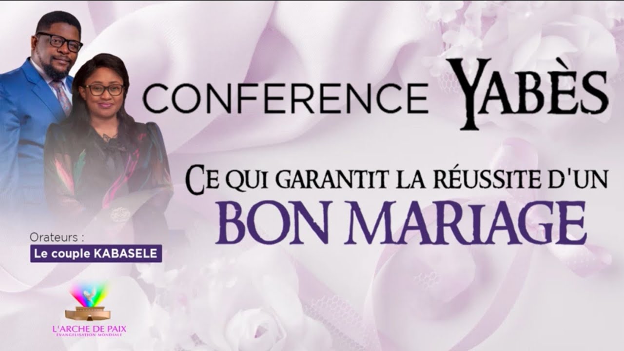 Ce qui garantit la réussite d'un bon mariage(Jour 1): Pasteur Joëlle-Gloria M.KABASELE