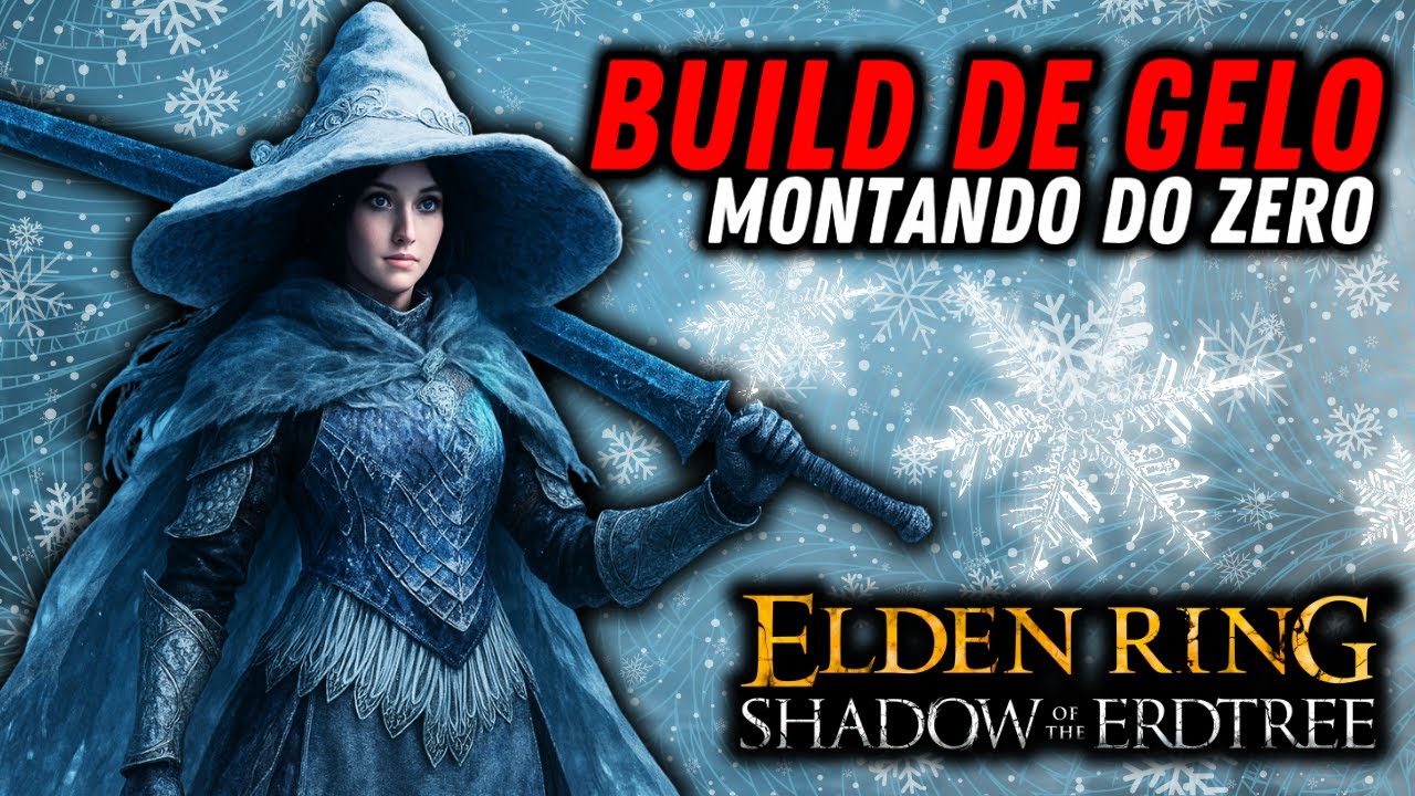 BUILD DE GELO NO ELDEN RING! MONTANDO DO ZERO!