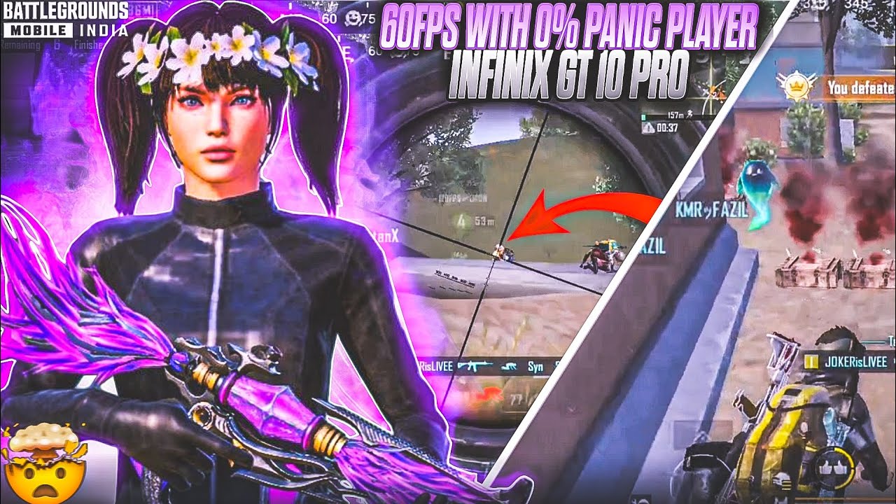 INFINIX GT 10 PRO 90FPS BGMI🔥60FPS WITH 0% PANIC PLAYER😱PUBG / BGMI TEST 2025🔱