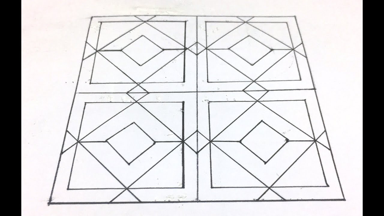 تصميم ابتكاري للوحدات الزخرفية اللا نهائية *الثاني المتوسط *الدرس الاول *الفصل الثاني *Ahmed Farhat*