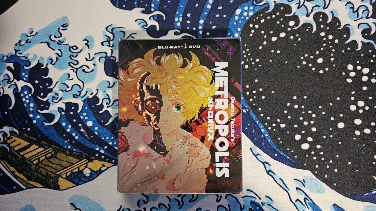 Metropolis (2001) - Blu-Ray Steelbook Unboxing