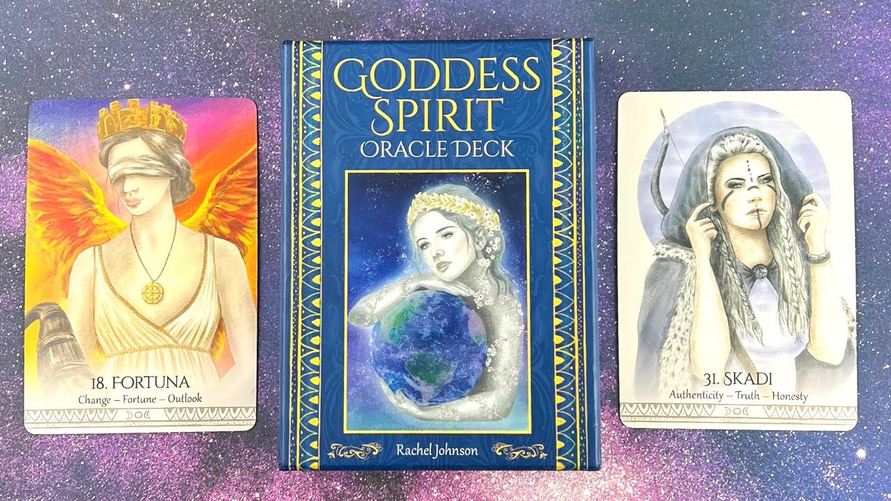 Goddess Spirit Oracle Deck | Goddesses, Elemental, Chakra & Lunar Cycles | Full HD Flip Through