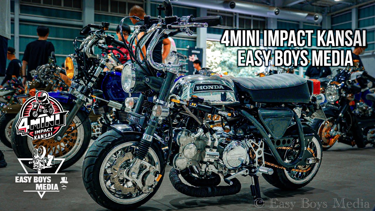 2025 4mini impact KANSAI Japan | Easy Boys Media 4mini chaly dax monkey minimoto