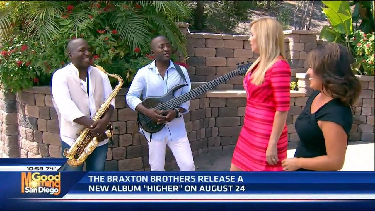 The Braxton Brothers on KUSI's Good Morning San Diego (Full Clip) August 2018