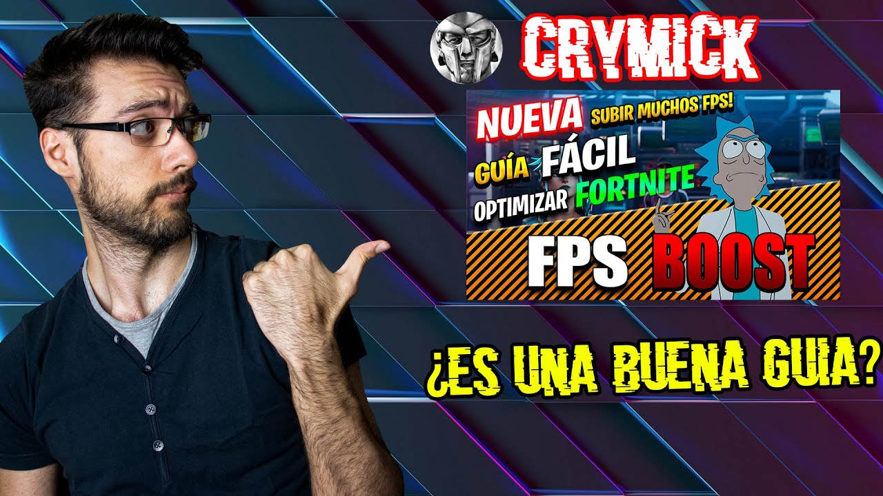 👨‍💻 INFORMÁTICO Reacciona a *Guía de OPTIMIZACIÓN para FORTNITE* 🎮 por Crymick