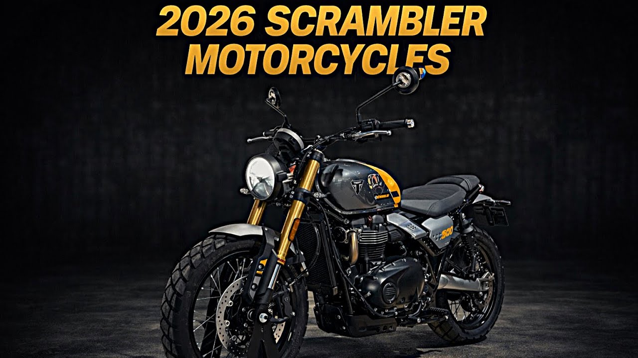 14 Best New Scrambler Motorcycles of 2026