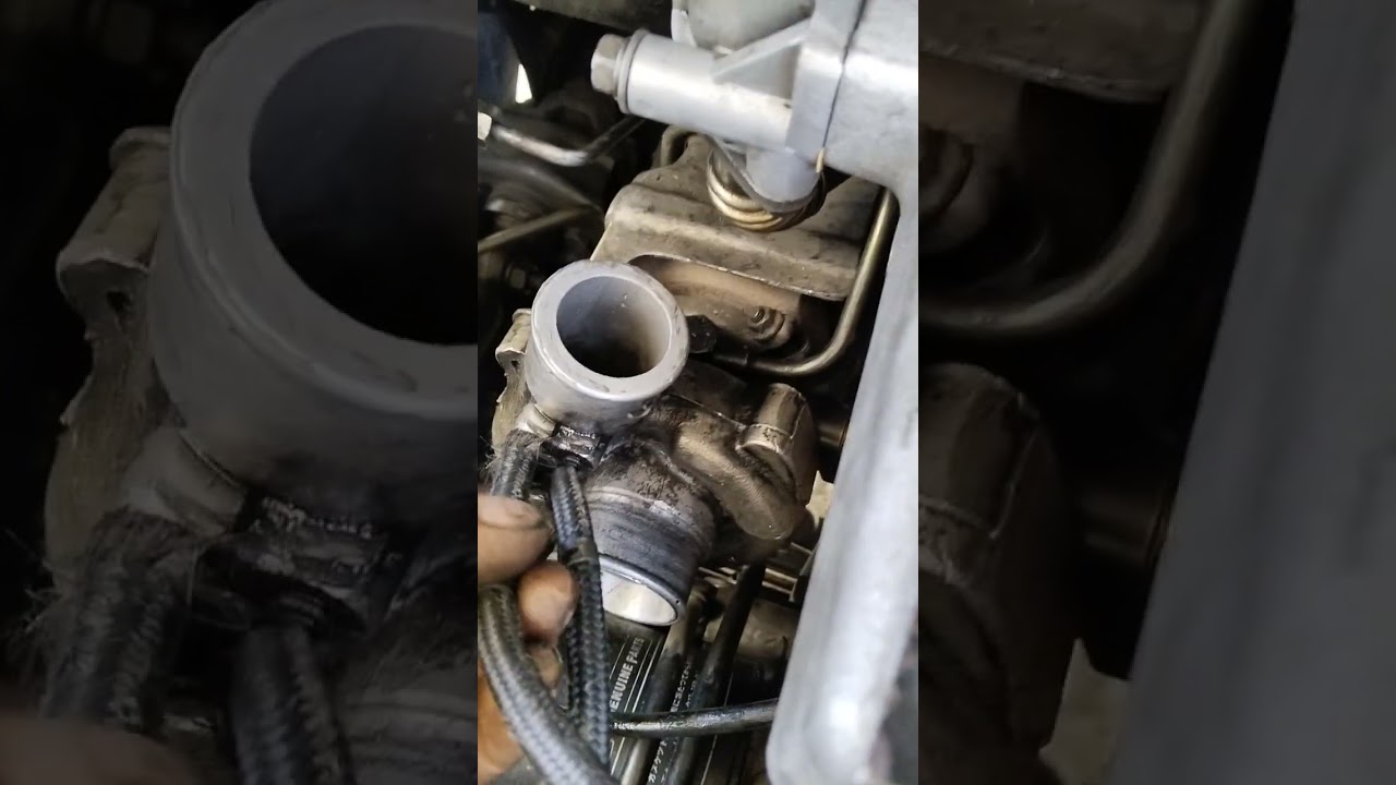 Hyundai Starex 4d56 EGR VALVE PROPER VACUUM CONNECTION