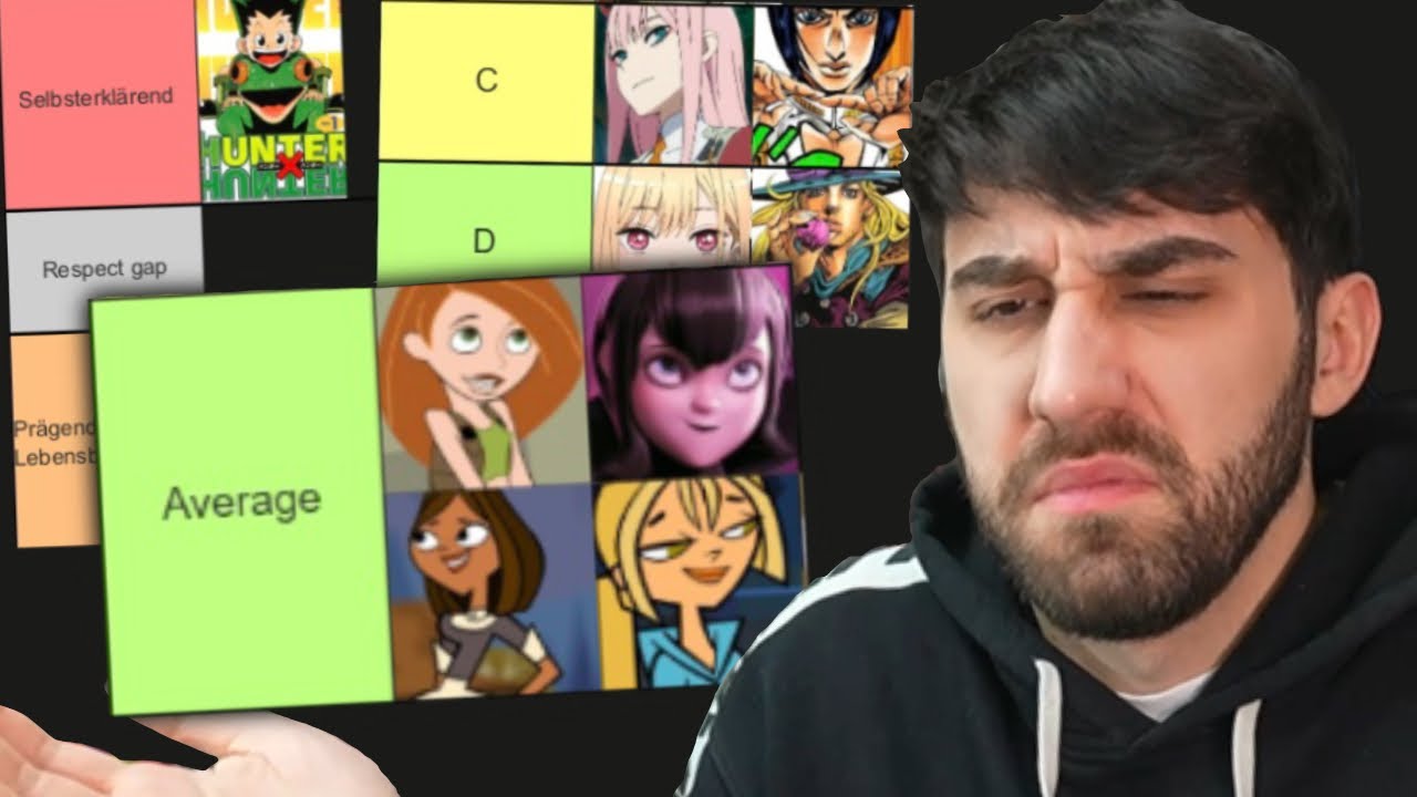 Ich hab auf EURE TIER LISTS reagiert (was ist los mit euch)