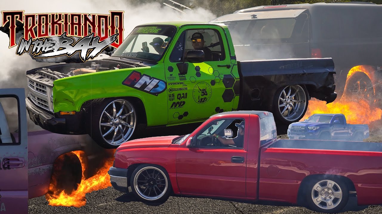 TROKIANDO IN THE BAY 2025!!! DOPE BUILDS+DONUT PIT!! 