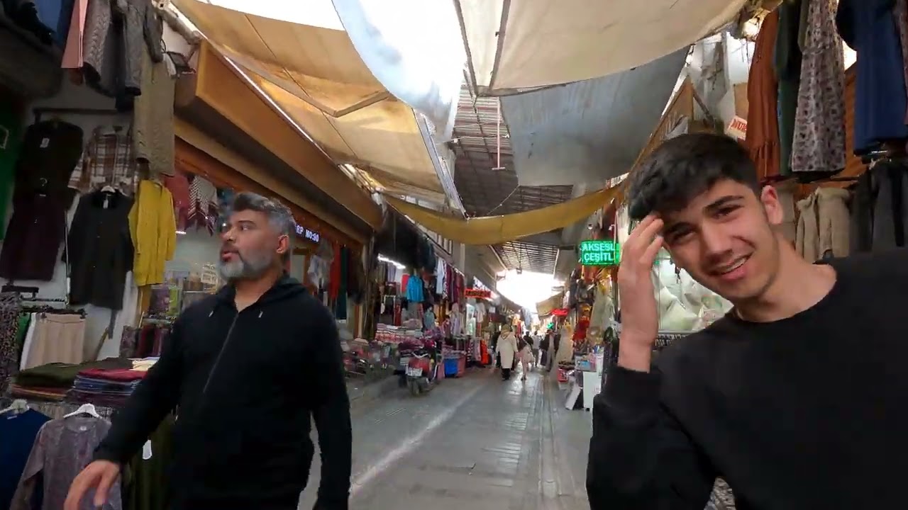 Ankara [4k60fps], Çıkrıkçılar, Saraçlar ve Toptancılar'da Gezinti - Strolling Around Cikrikcilar,...