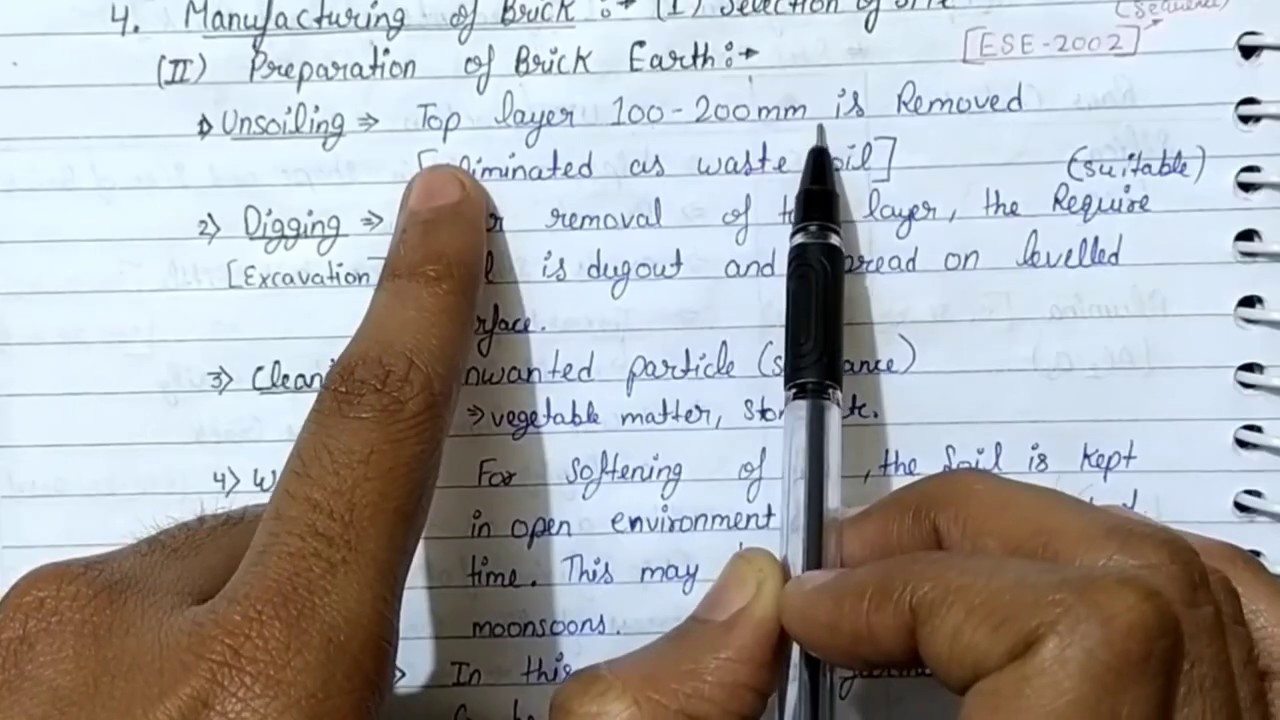 Manufacturing of Brick - preparation of Brick, moulding, Drying, Buring - all Stage of Burning