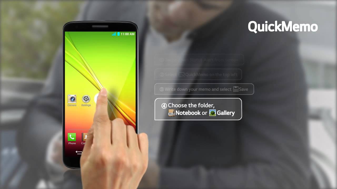 LG G2 Quick Memo