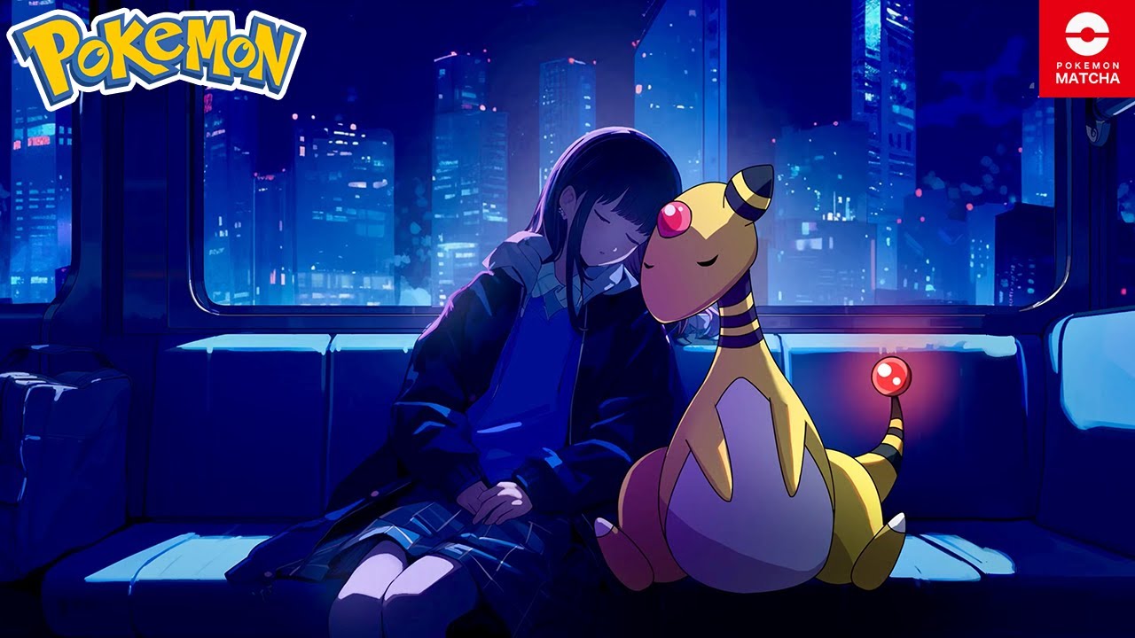 【ポケモン作業用BGM】キキョウシティ(3時間耐久)│『デンリュウと電車で帰宅』