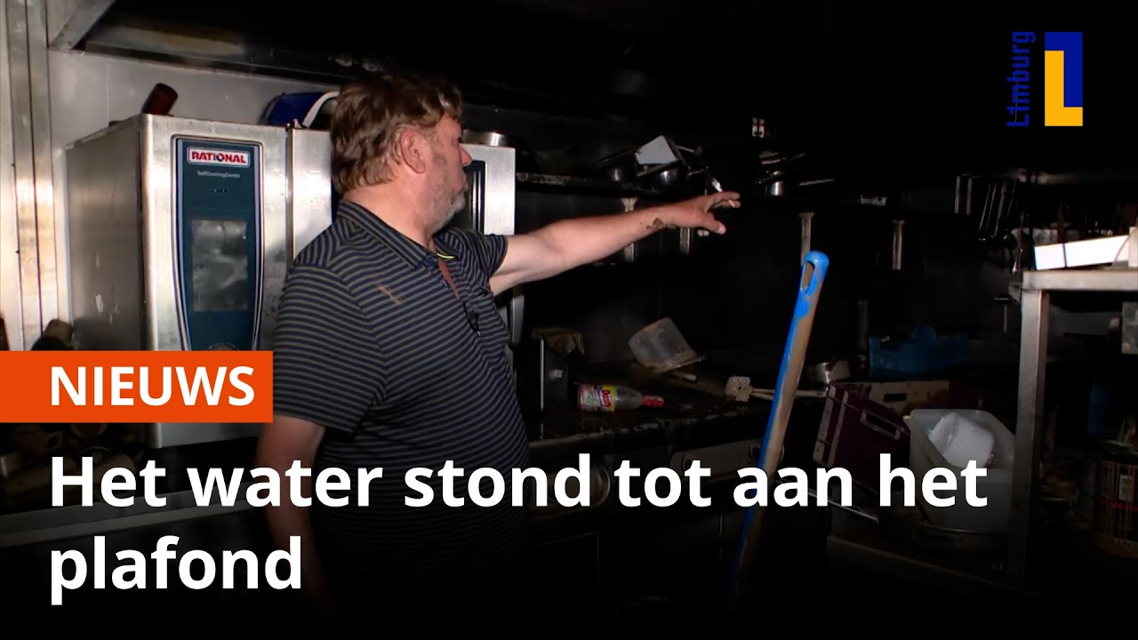 Horecaondernemer moet helemaal opnieuw beginnen na hoogwater