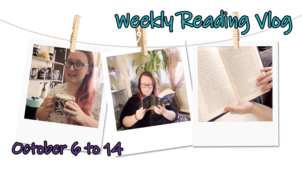 Weekly Reading Vlog | October 6 to 14 | Trying to do a 24 hour readathon in 3 days! 🤪
