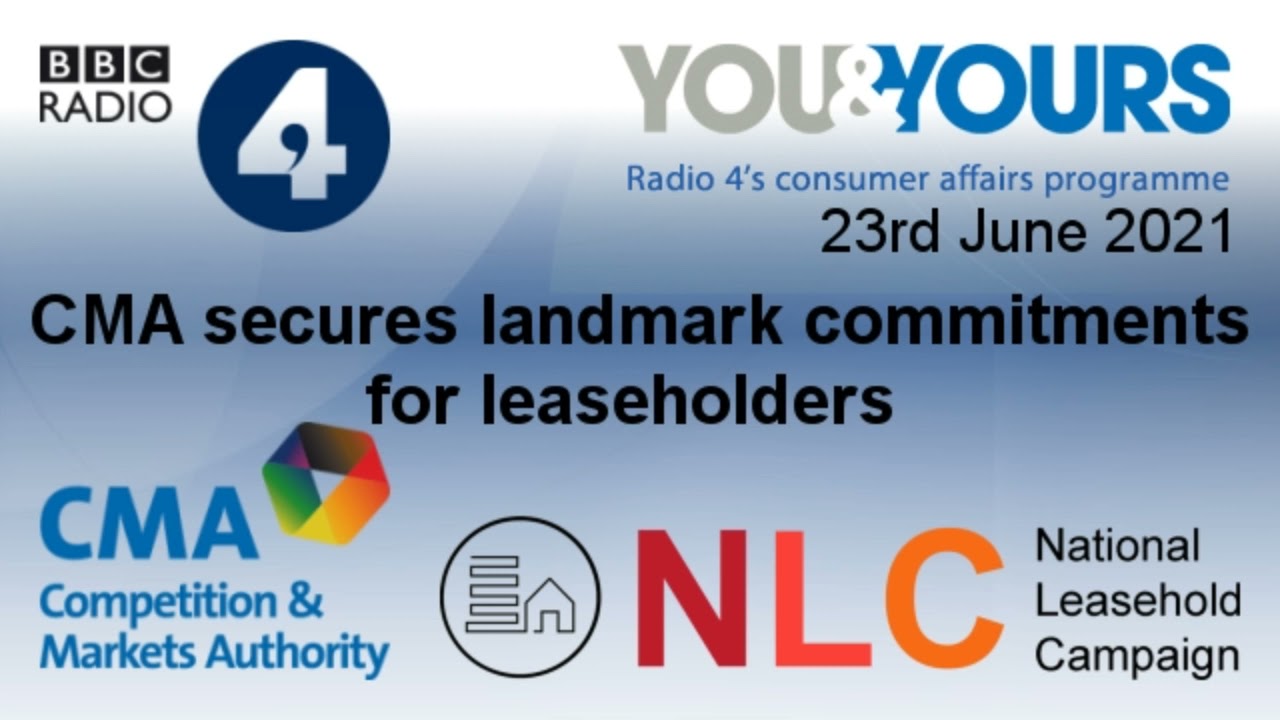 Katie Kendrick from NLC on commitments by Persimmon & Aviva - You and Yours - BBC Radio 4 - 23/6/21