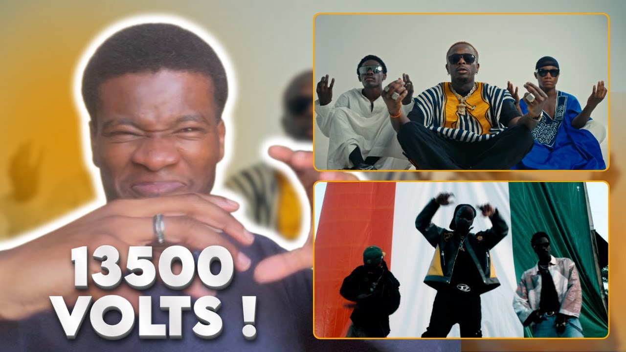 DIDI B - 13500 VOLTS / HIMRA, JOJO LE BARBU, SUSPECT 95 - HÉ TCHAI (JR REACT)
