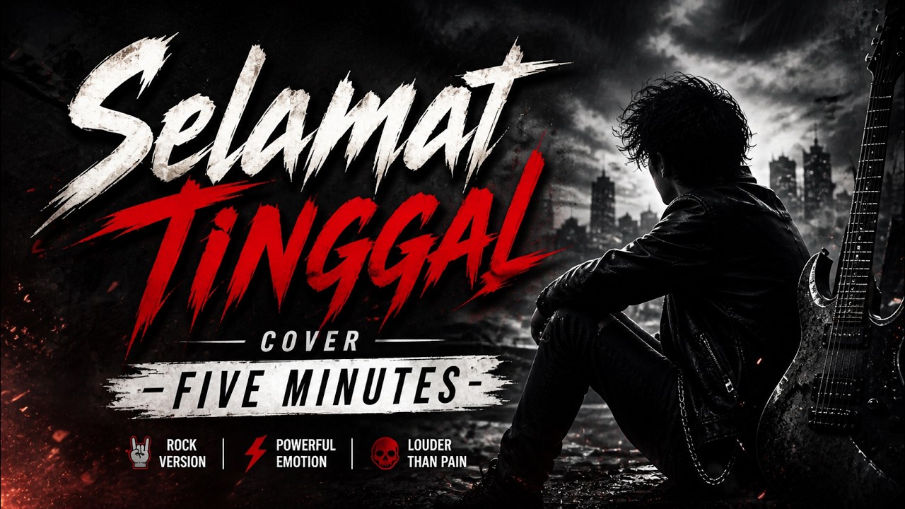 SELAMAT TINGGAL - FIVE MINUTES - COVER ROCK METAL MODERN
