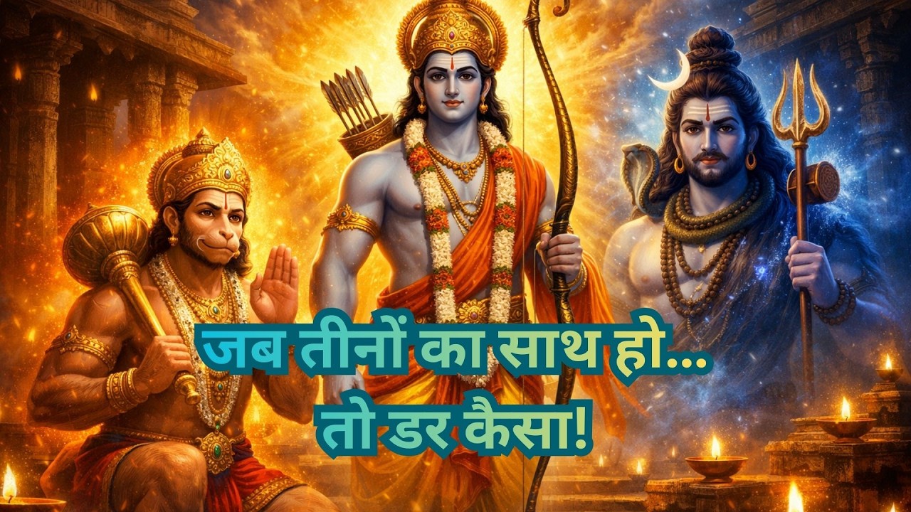 Ram Hanuman Shiv Bhajan | Jai Shri Ram Jai Bajrangbali | Har Har Mahadev Bhakti Song 2026 #bhajan