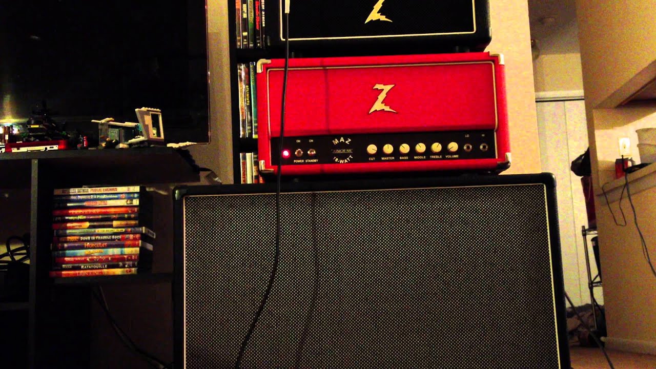 DR Z Maz 18 JR NR compared to DR Z M12 Same Guitar & Cab