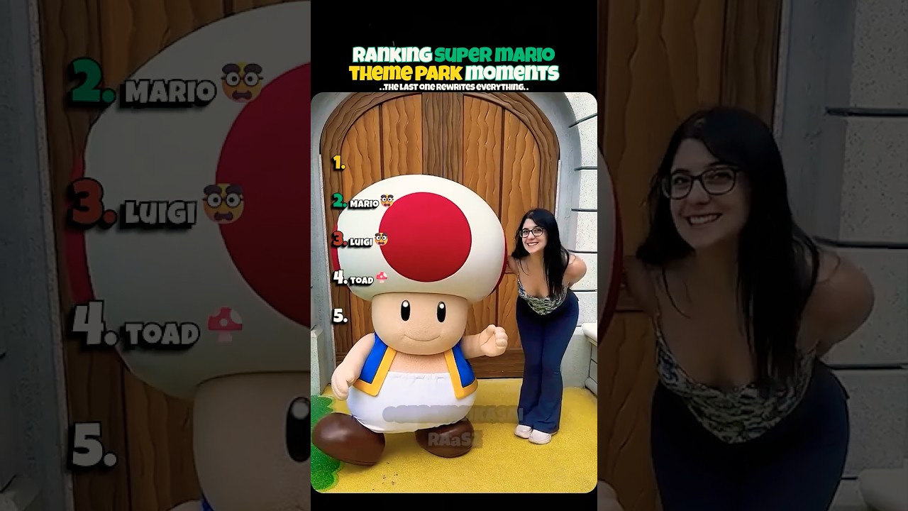 Ranking Super Mario Theme Park Moments 🍄