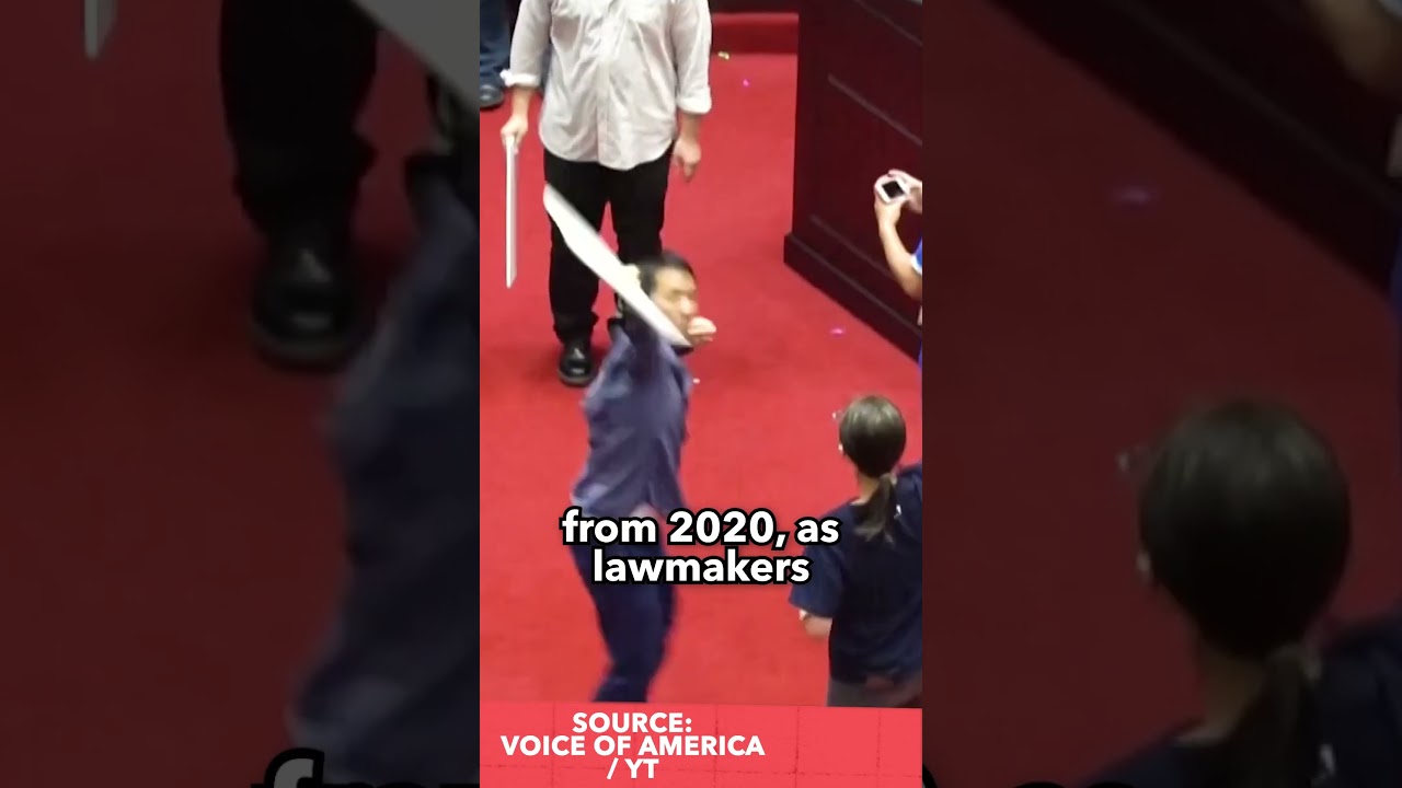 🇹🇼 Taiwan's punch-prone parliament | Parliamentary Fights Ep. 1