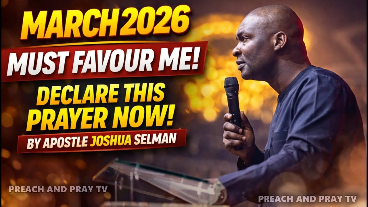 DECLARE THIS PRAYER NOW,COMMAND YOUR WEEK BY APOSTLE JOSHUA SELMAN #apostlejoshuaselman #prayer