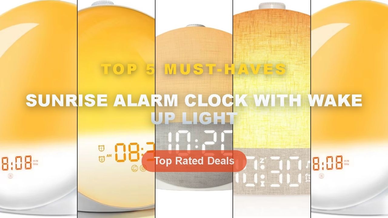 Best Sunrise Alarm Clock With Wake Up Light on AliExpress | Review - Sunrise Alarm Clock Wake Up Lig