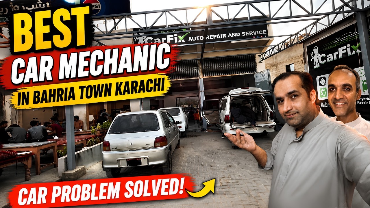 My Car Problem Fixed by the Best Car Mechanic in Bahria Town Karachi 🔥 | Real Workshop Experience