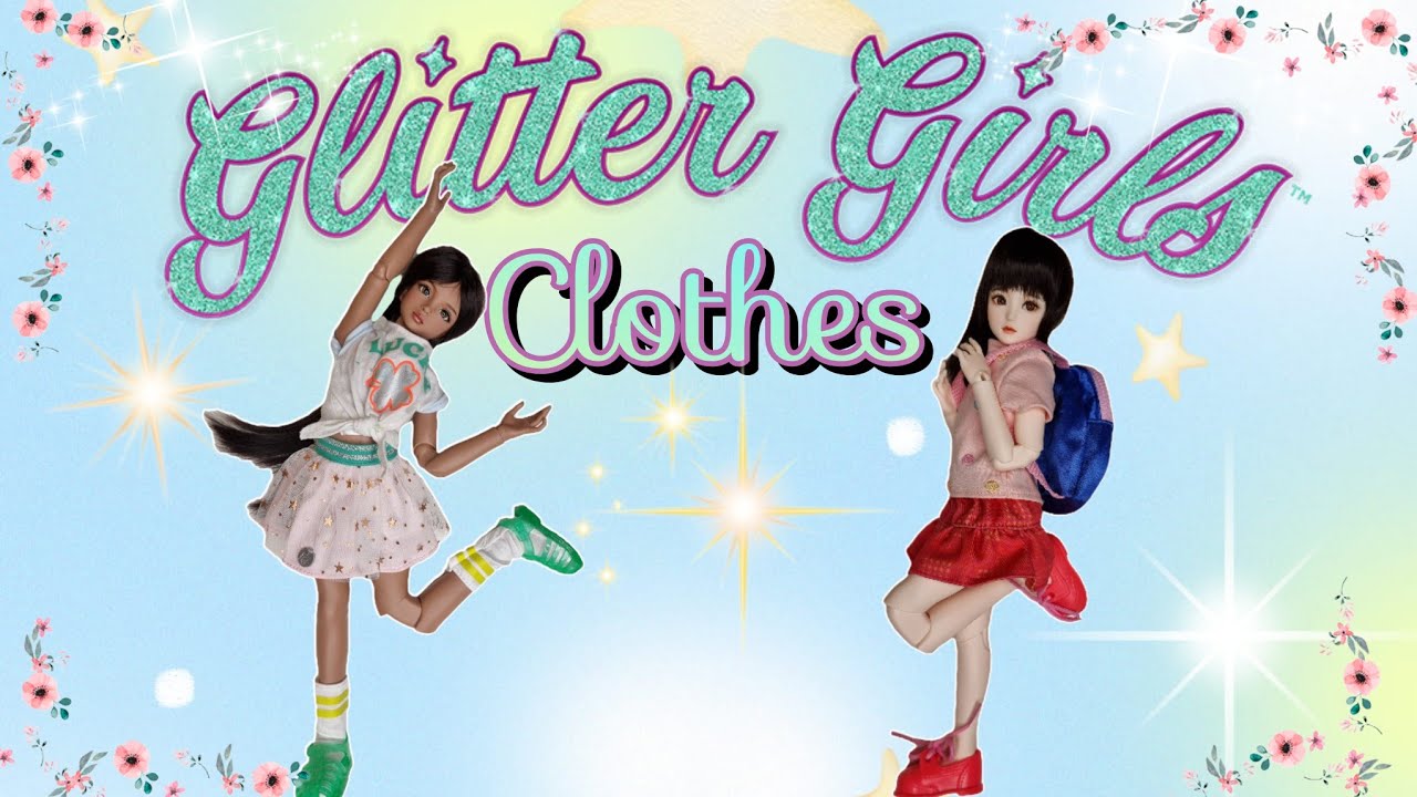 Glitter girls clothes ✨️ on my BJD DOLLS