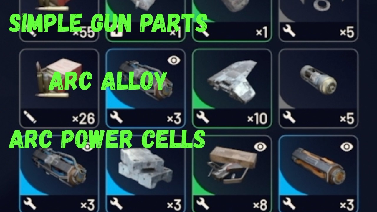 ARC Raiders | Easy Solo ARC Alloy & Simple Gun Parts Farm