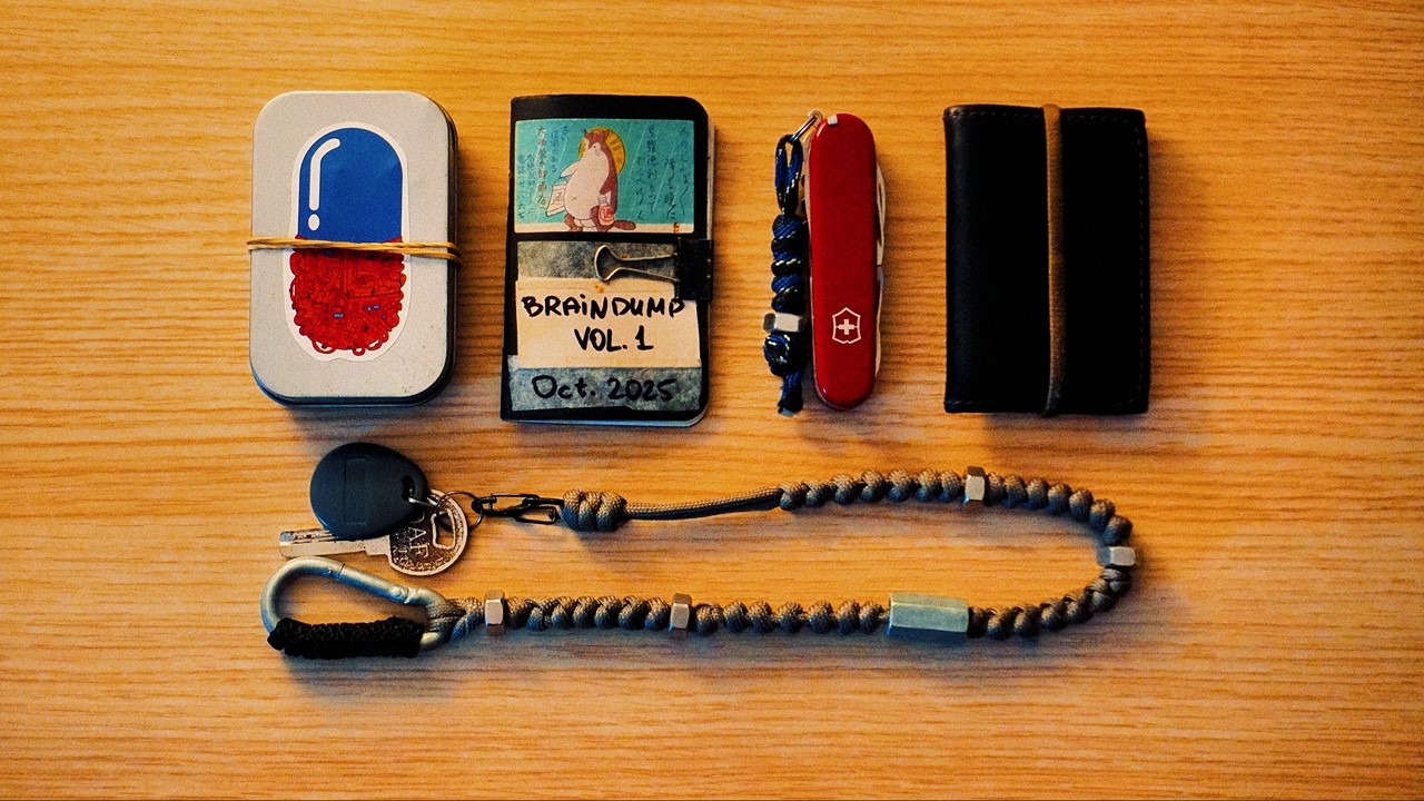 I went fully analog with my EDC in 2026