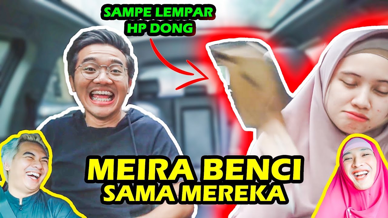 REACTION PARODI SEHARI MENJADI MEIRA DAN IXORA *gajelas lu* 🤬🤬