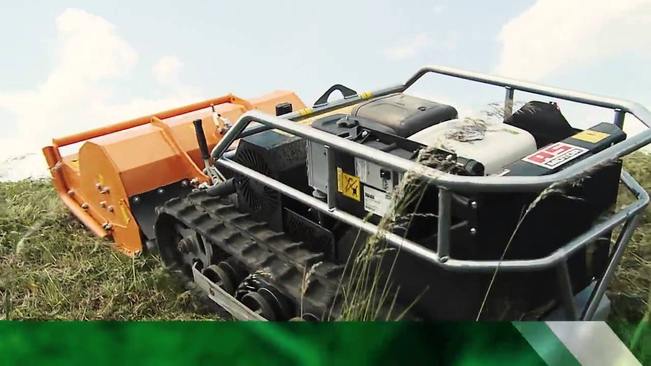 AS-Motor AS 750 RC Schlegelmäher Ferngesteuerter Mäher Vorstellung
