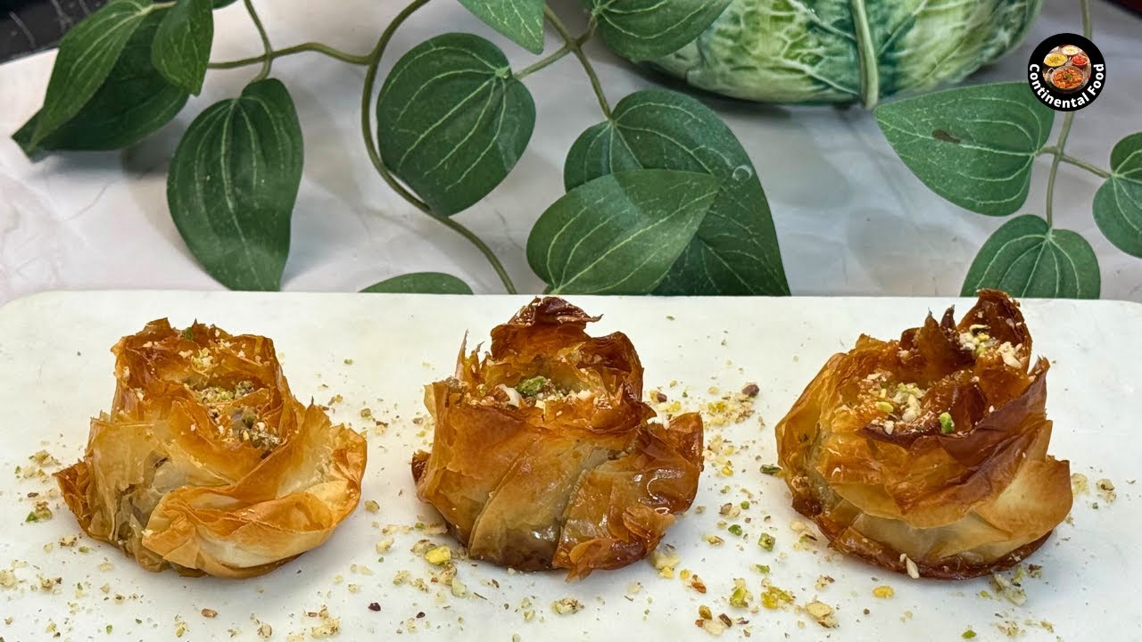 🌸 Flower-Shaped Baklava Recipes You Need to Try