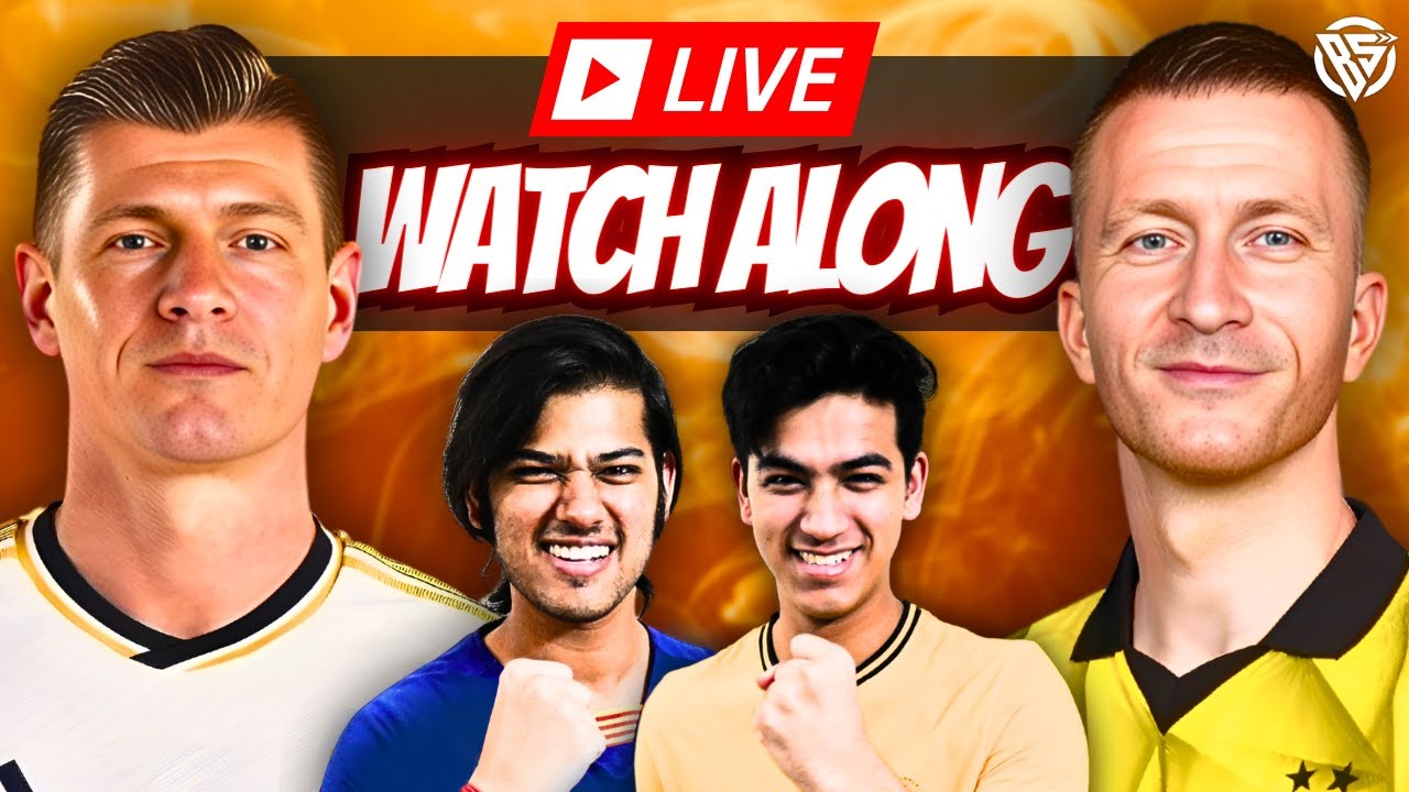 GRAND FINALE: Real Madrid Vs Borussia Dortmund Final LIVE Watch-Along | UCL 2024 Final | Bro Sports