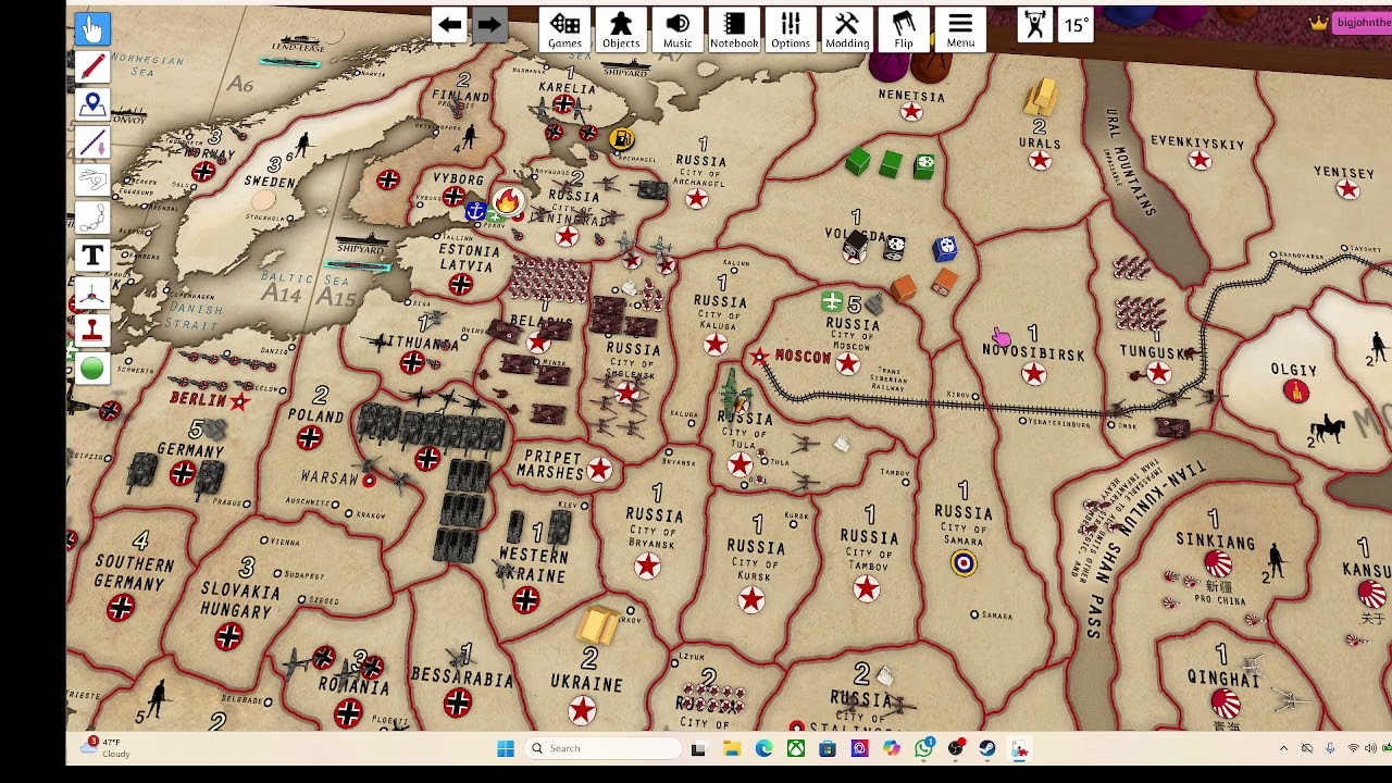 Germany turn 7 operation fireball