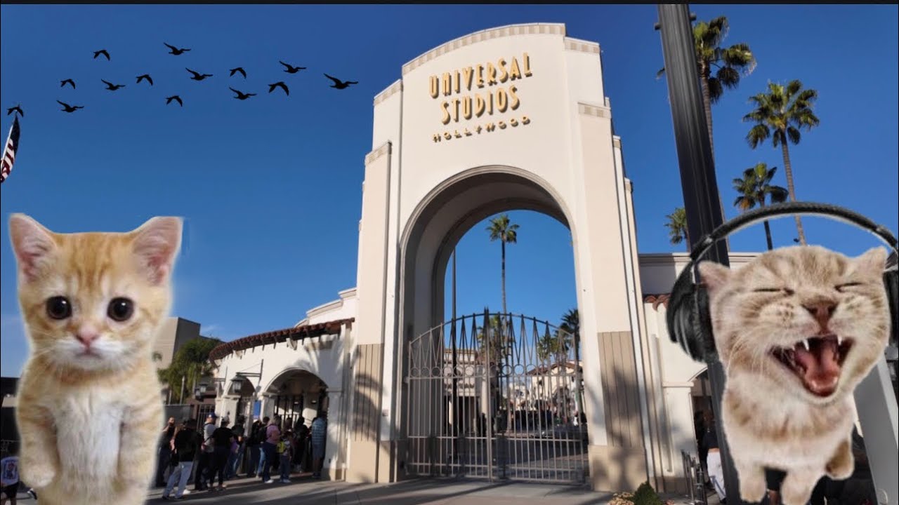 Back at Universal studious Hollywood in over a month!!