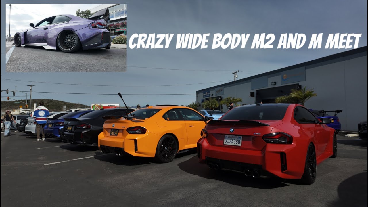 BMW M2 G87 MEET LIKE NEVER BEFORE! LOUD PERFORMANCE EXHAUSTS, MODS & WIDE-BODY BEASTS! M3,M4 Old M’s