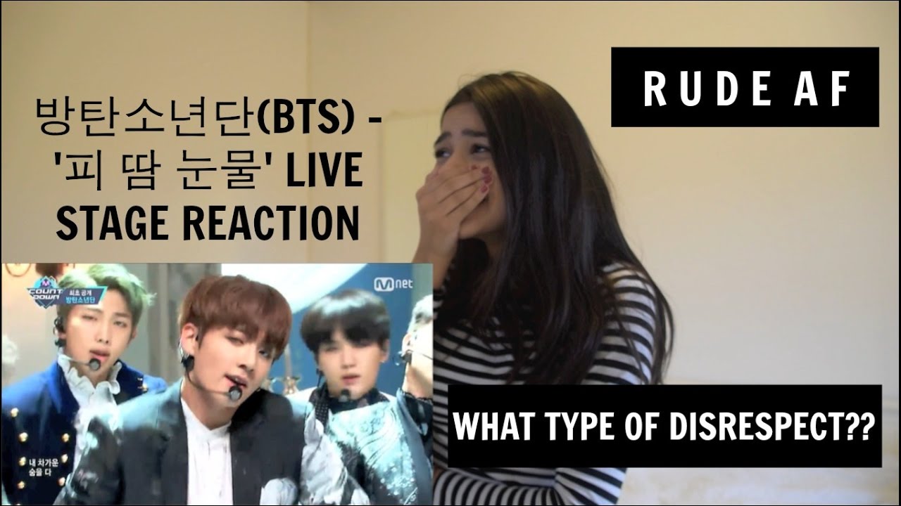 방탄소년단(BTS) - 피 땀 눈물 LIVE STAGE REACTION | [WHO ALLOWED???]