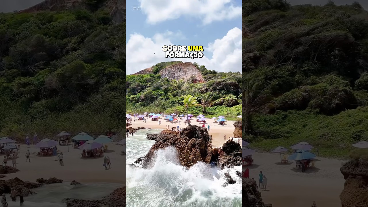 Praia de Tambaba, um para&iacute;so naturista no litoral da Para&iacute;ba