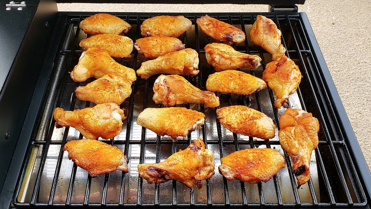 BBQ Chicken Wings on the NEW ASMOKE 350 Pellet Grill and BBQ