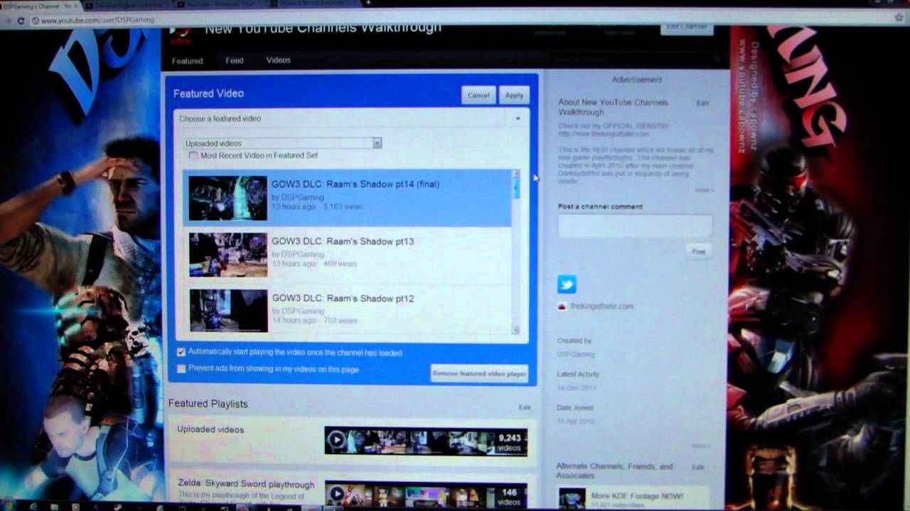 Новые каналы YouTube (2011) Прохождение, часть 1