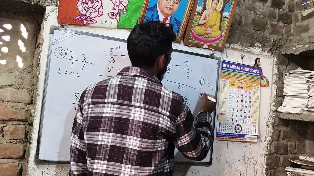 #भिन्नका_जोड़#FractionAddition#MathsInHindi#BasicMaths#गणित#ClassMaths#SchoolMaths#