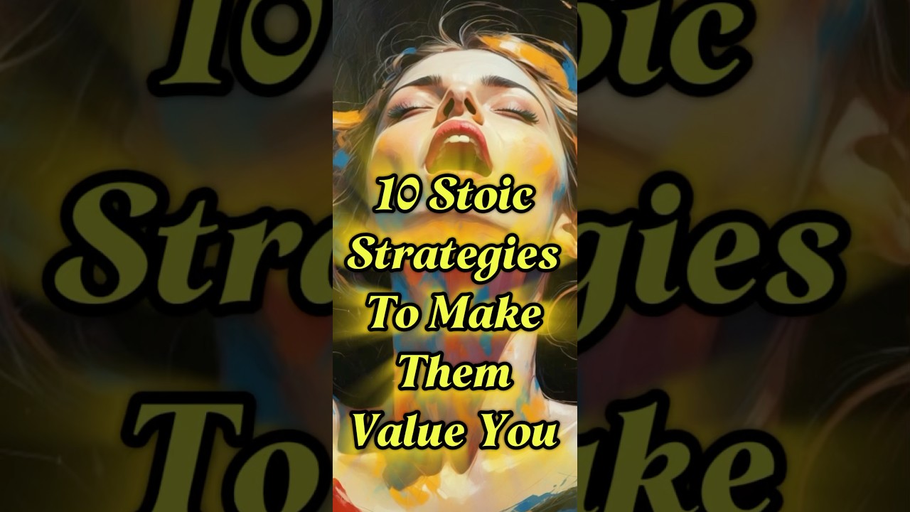 10 Stoic Strategies To Make Them Value You | stoic