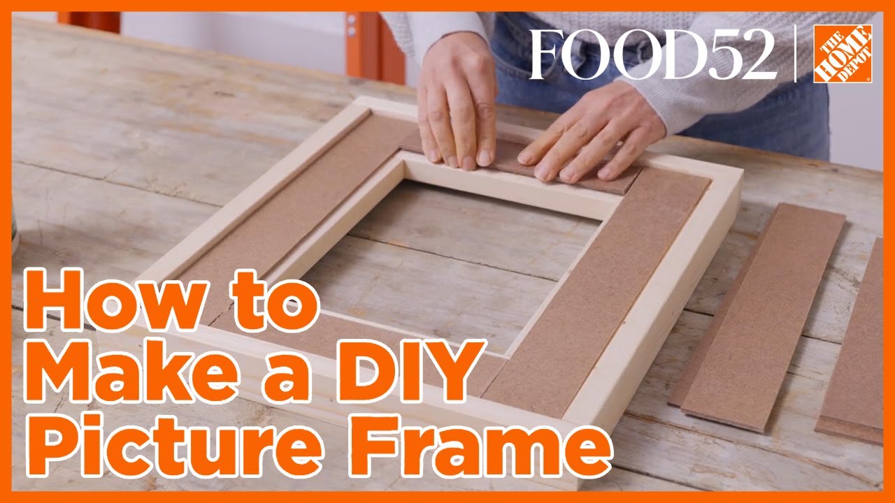 DIY Picture Frame 🖼️ | The Home Depot + @food52