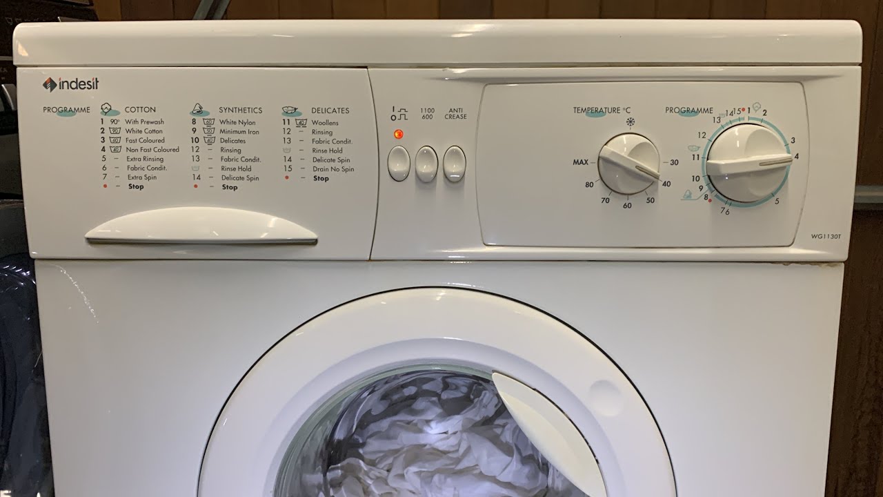 Indesit WG1130T - Non Fast Coloureds 40°