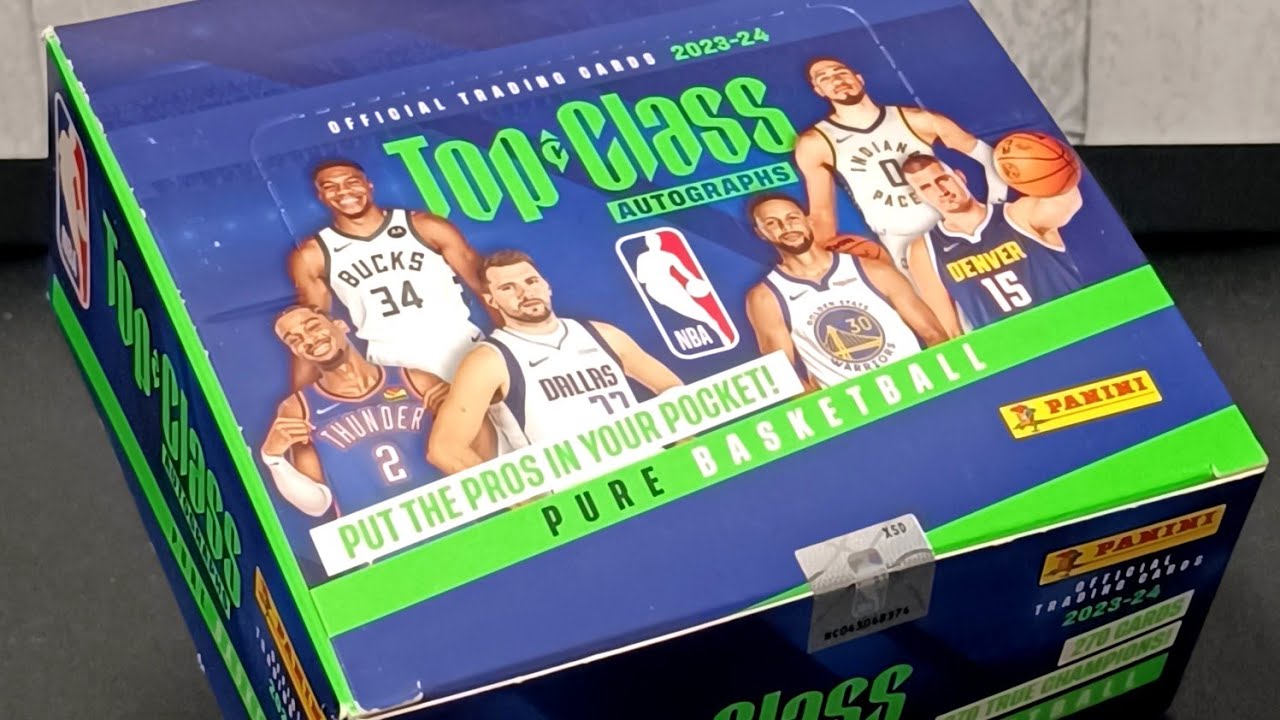 Box break! 2023-24 NBA Top Class 