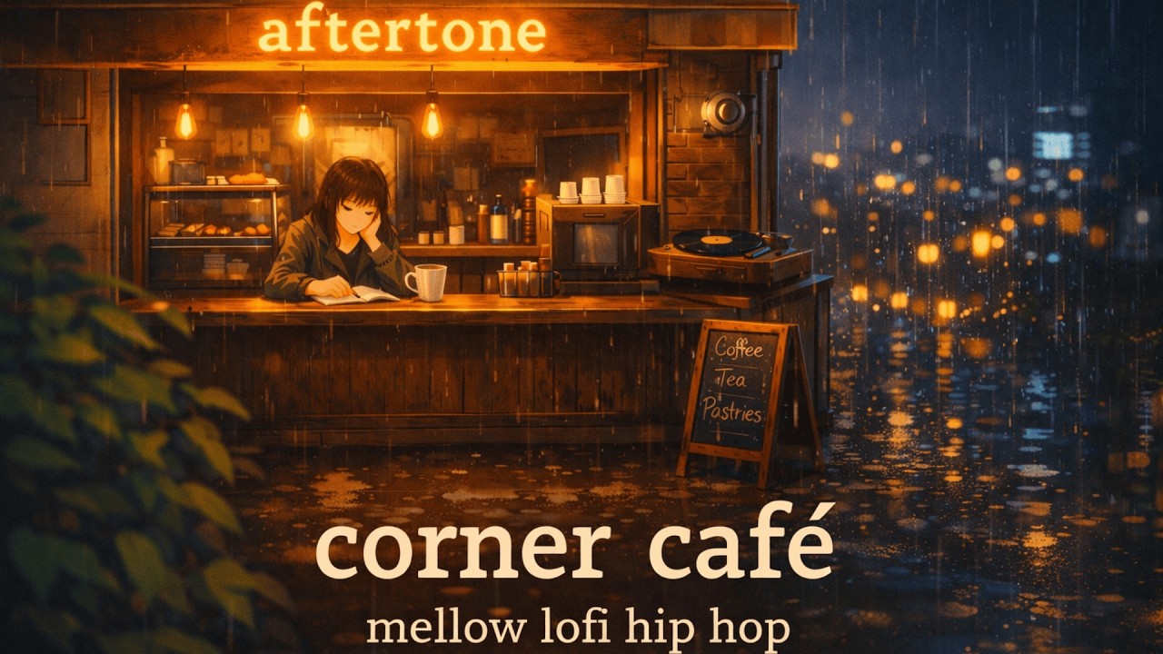corner café — mellow lofi hip hop | an aftertone mix